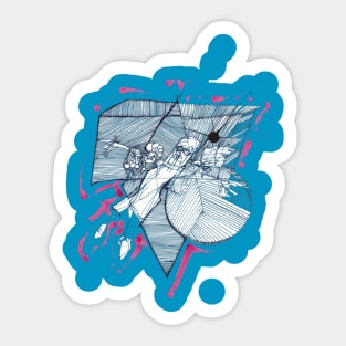 After The Kids Finally Go To Bed Sticker